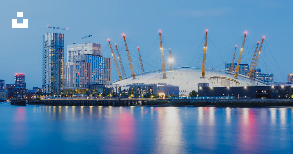 O2 Stadium Austin A view of a city from across the water photo – Free O2 arena Image on ...