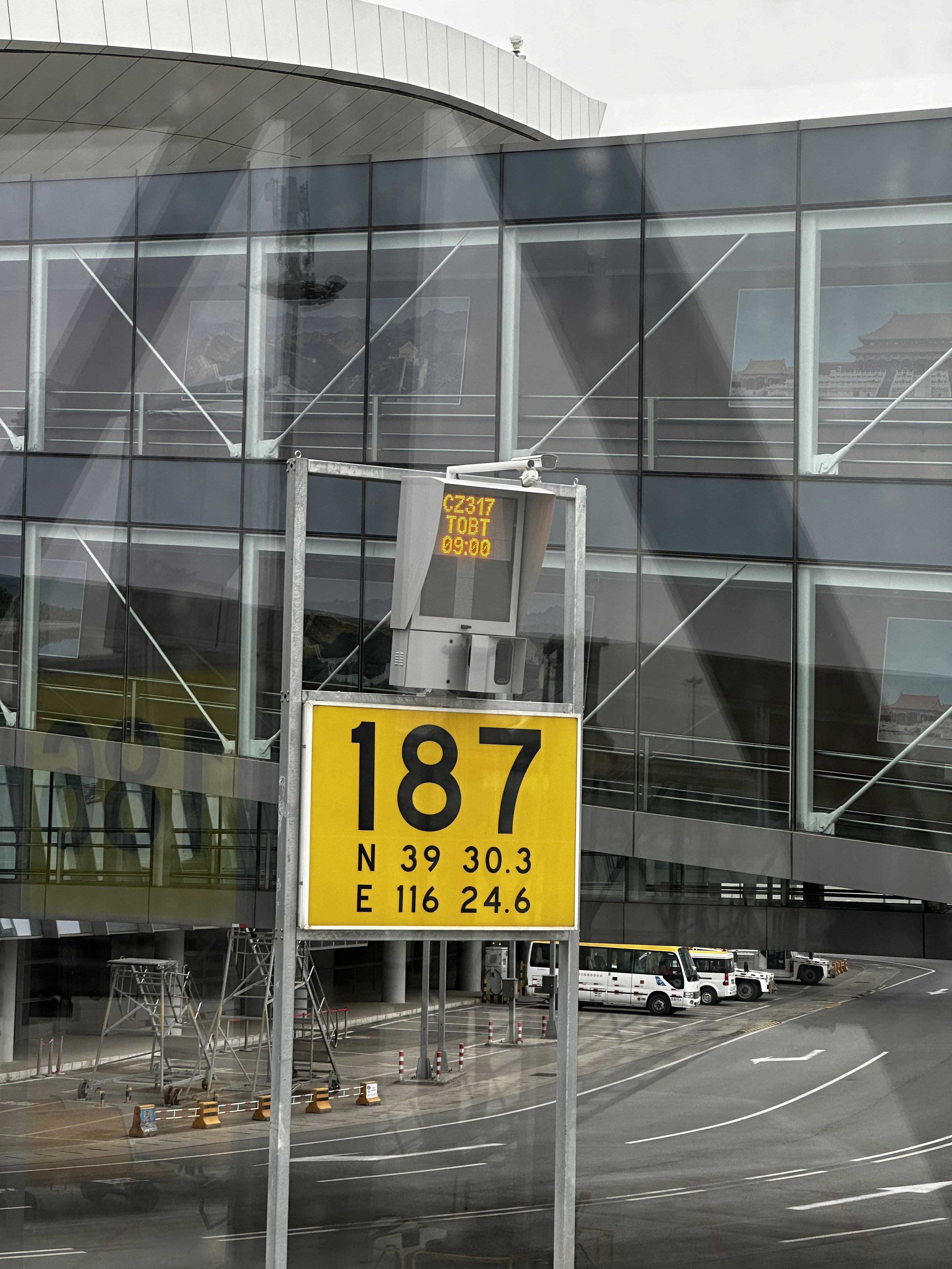Airport terminal with modern aviation infrastructure showing policy advisory success