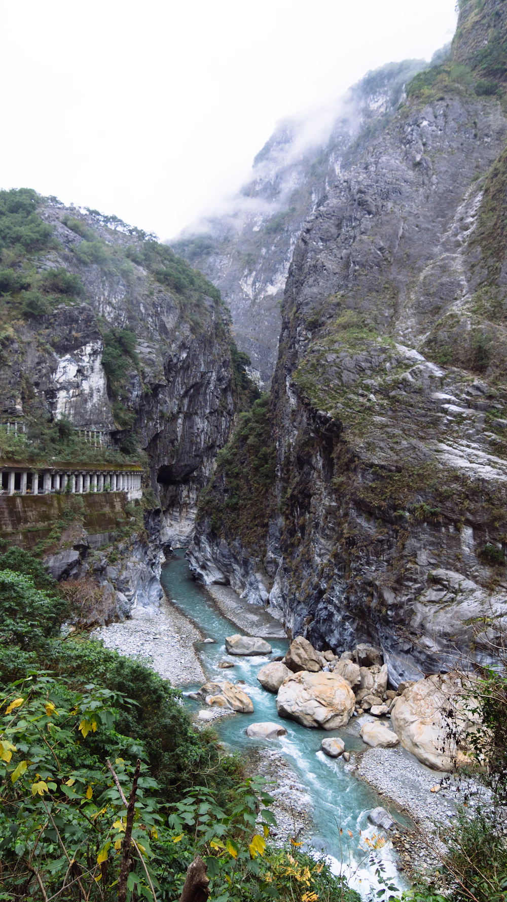 Taroko - Zhuilu Old Trail Clifftop Walk