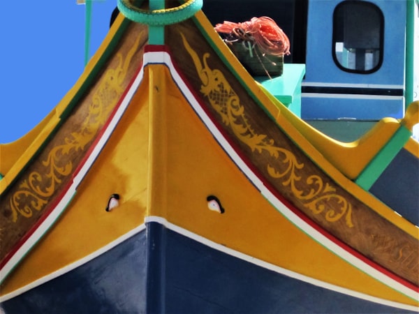 Marsaxlokk halászfalu