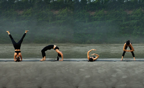 Yoga practice photo 8
