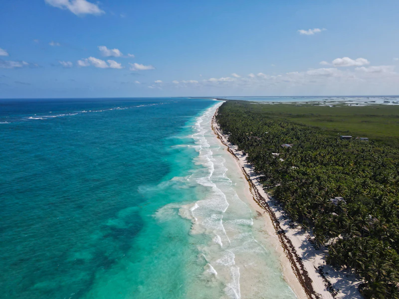 Tulum coastline