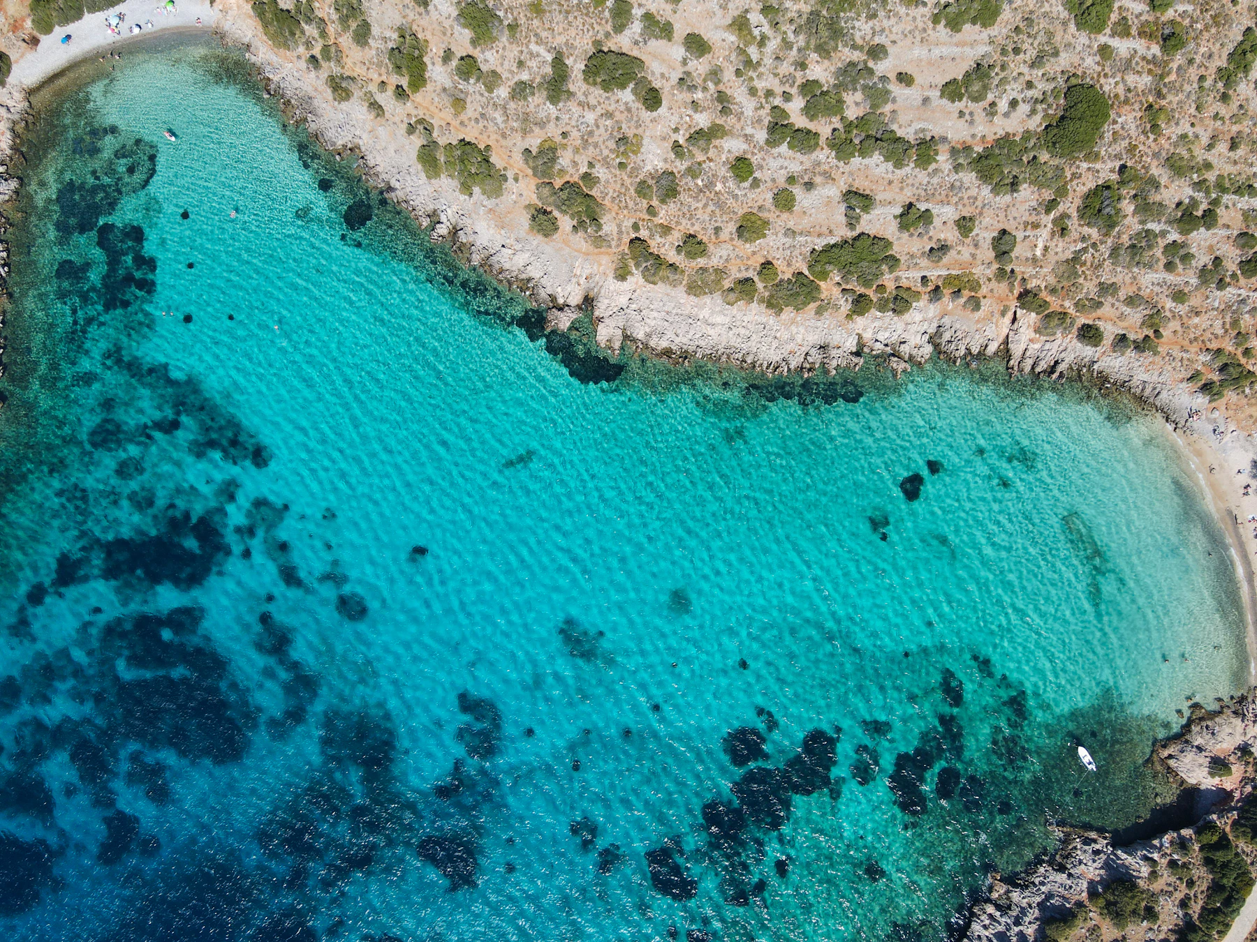 Turkuaz koy ve deniz