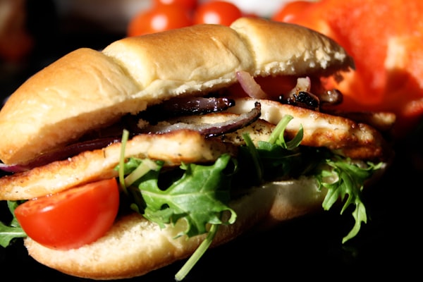 Halloumi Burger