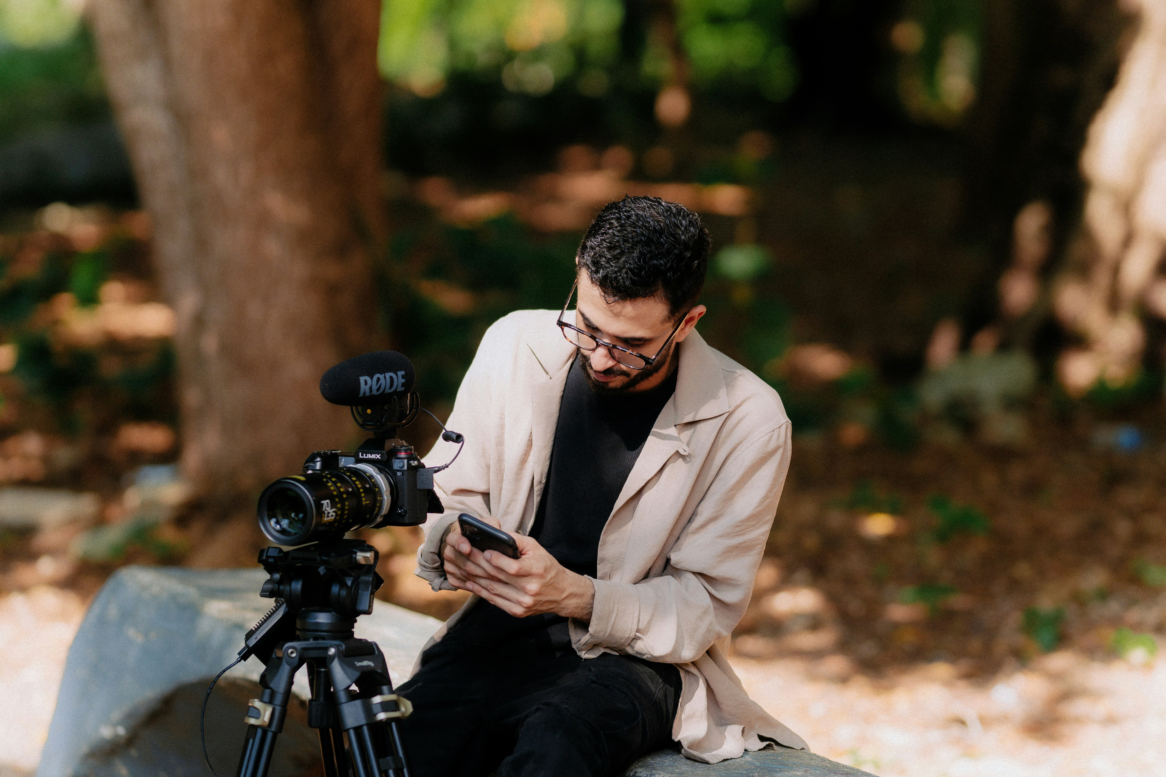 Random camera man