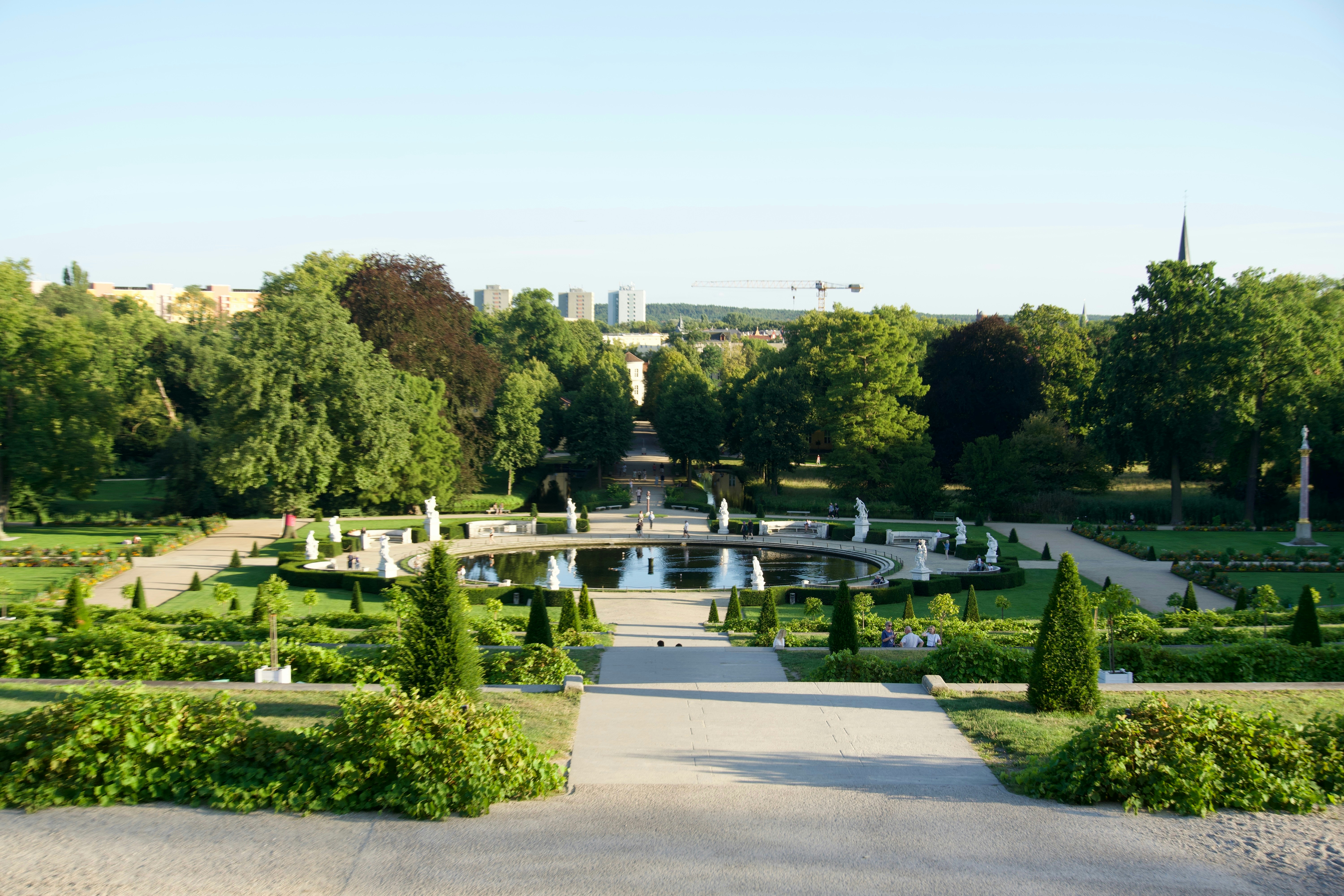 Royal Botanic Gardens Melbourne panorama