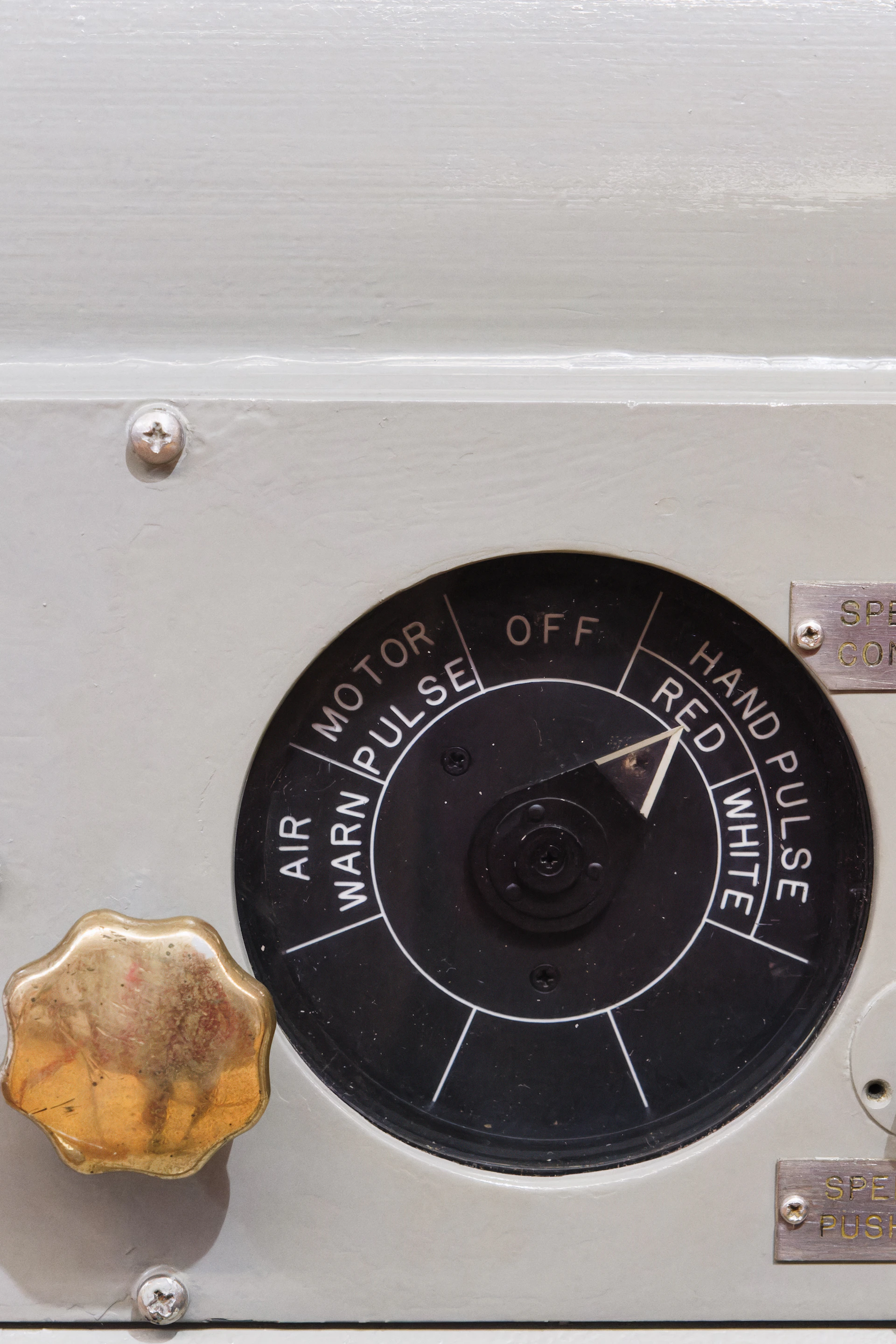 A close up of a clock on a wall