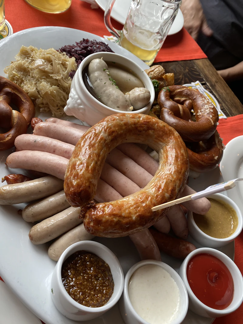 Gericht von der Karte