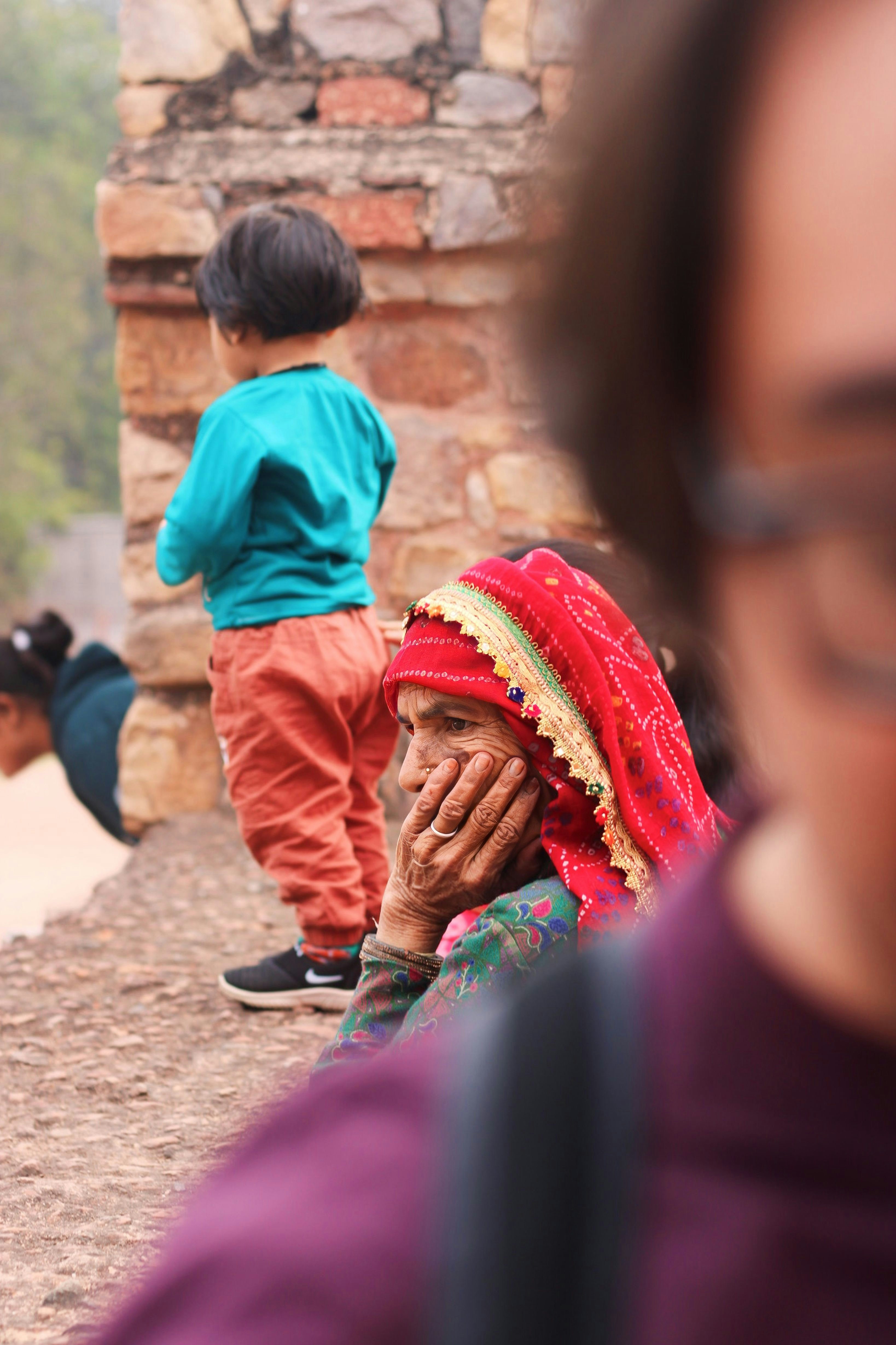 A group of people standing next to each other