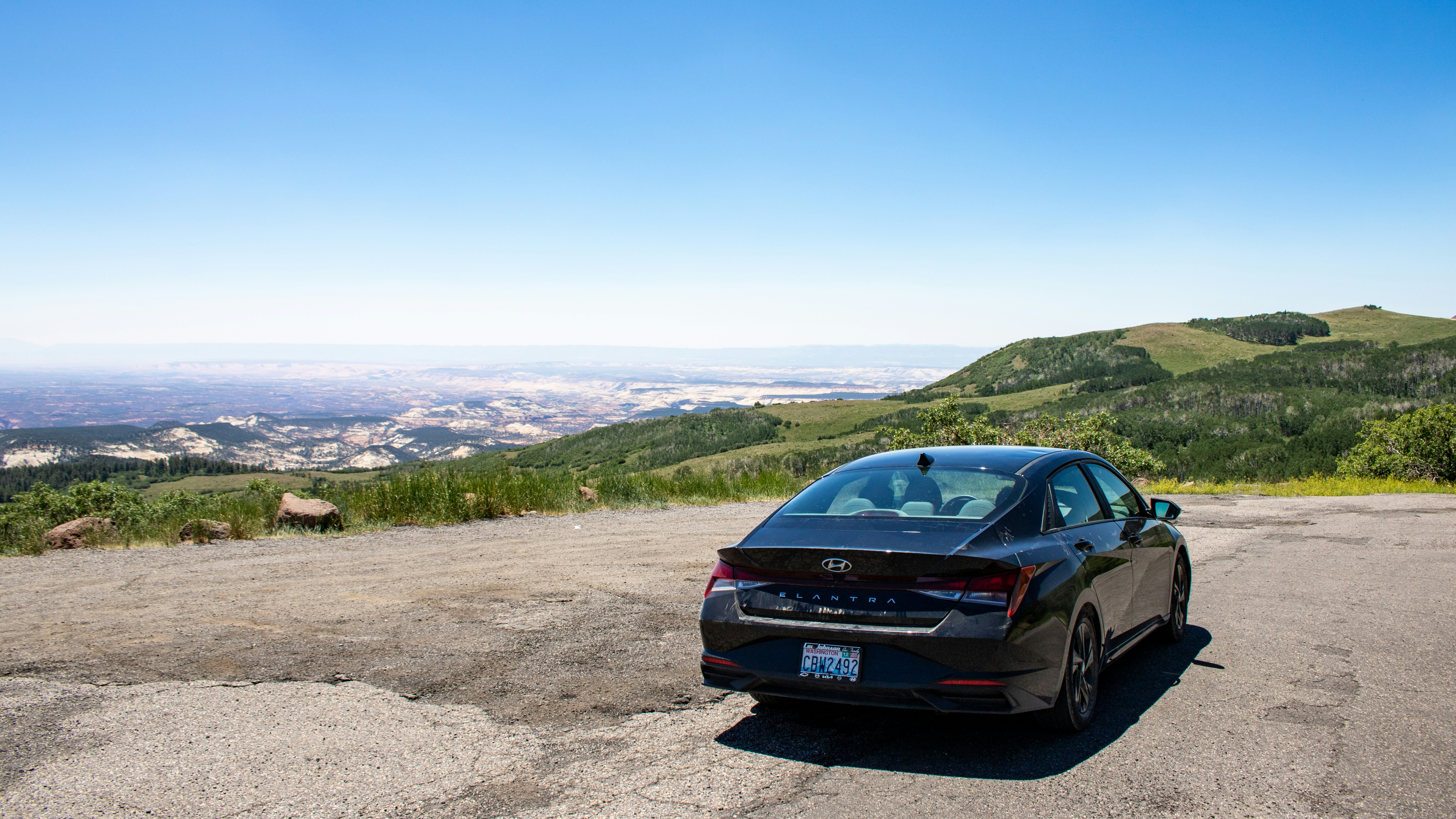 A car is parked on the side of the road photo – Free Utah Image on Unsplash
