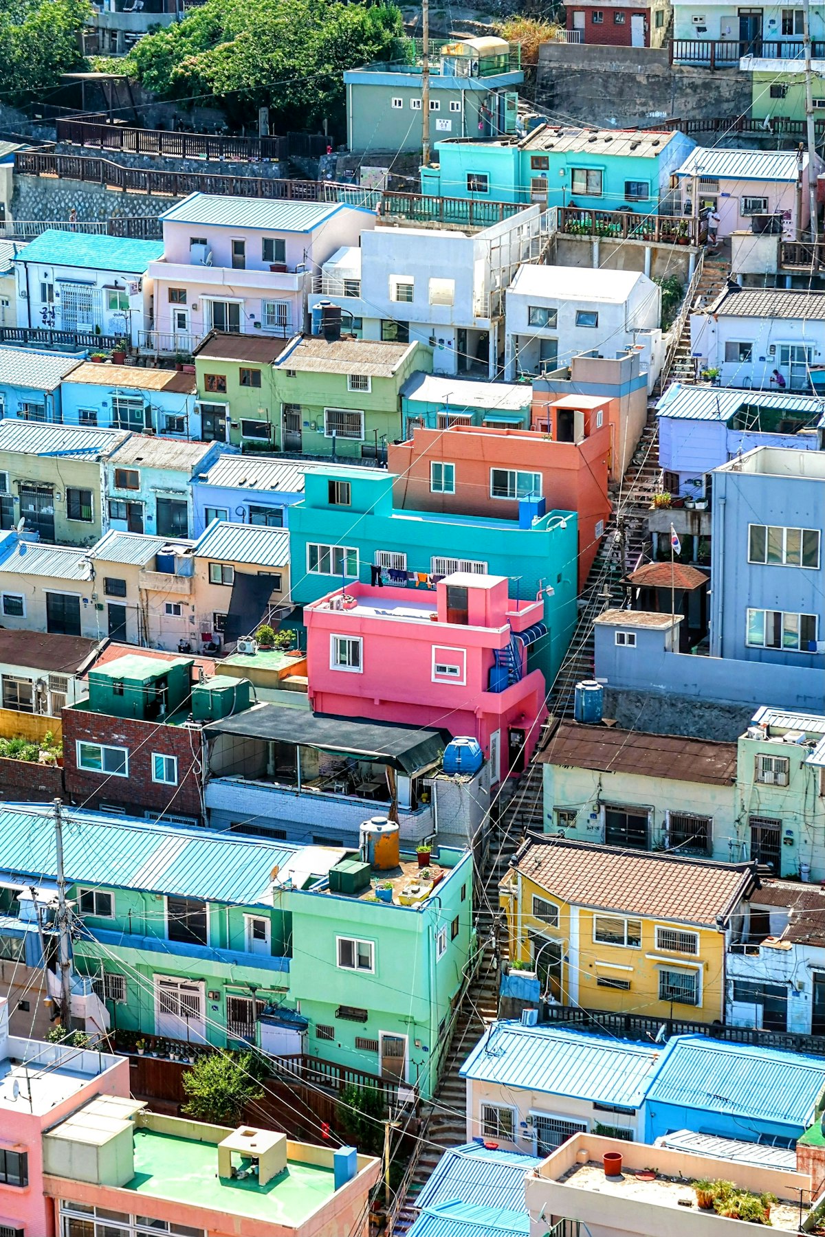 Haeundae Busan — the beach with high-rise hotels and apartment towers lining the coastline