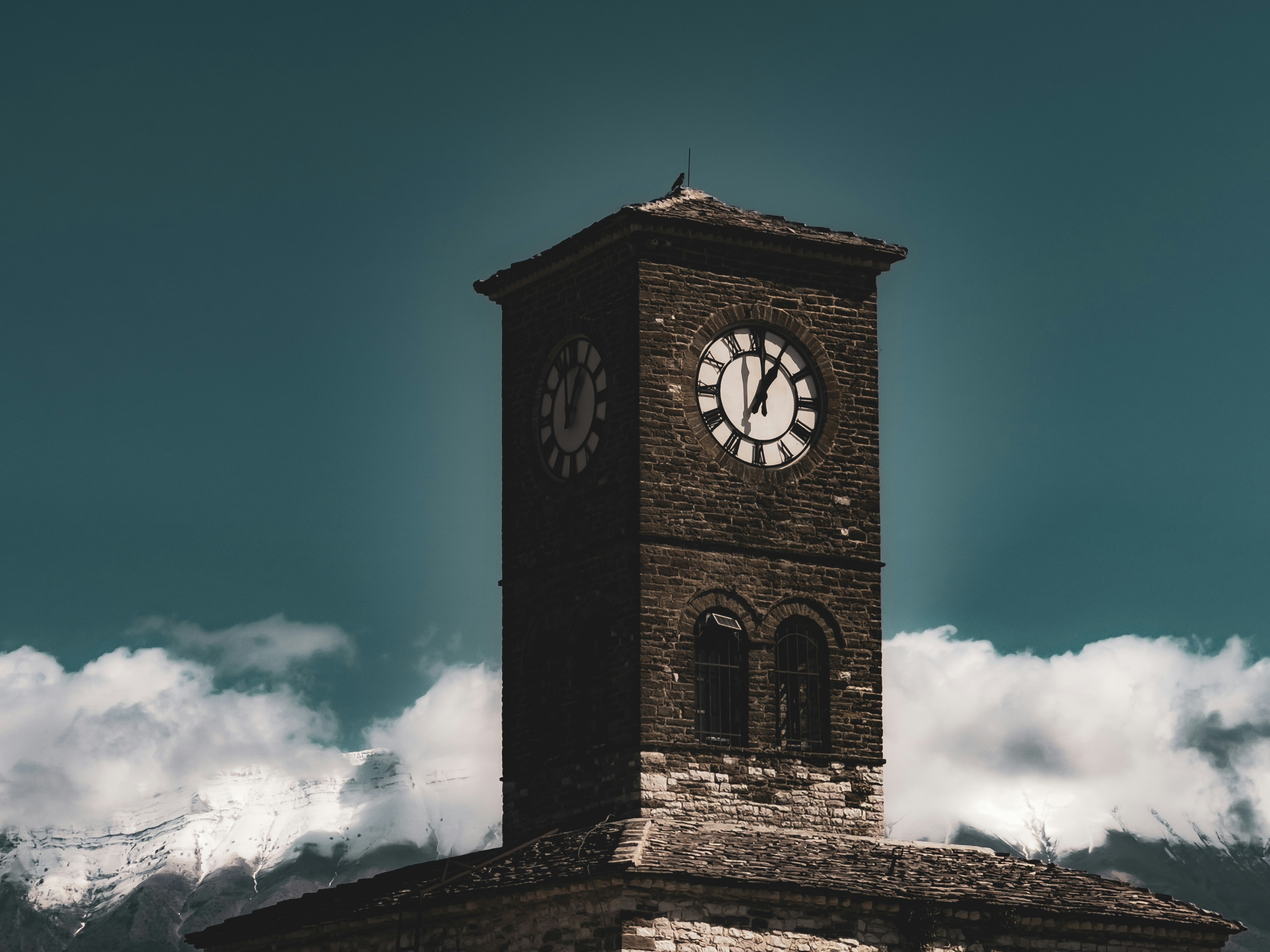 Ottoman-era houses in Gjirokastër, Albania