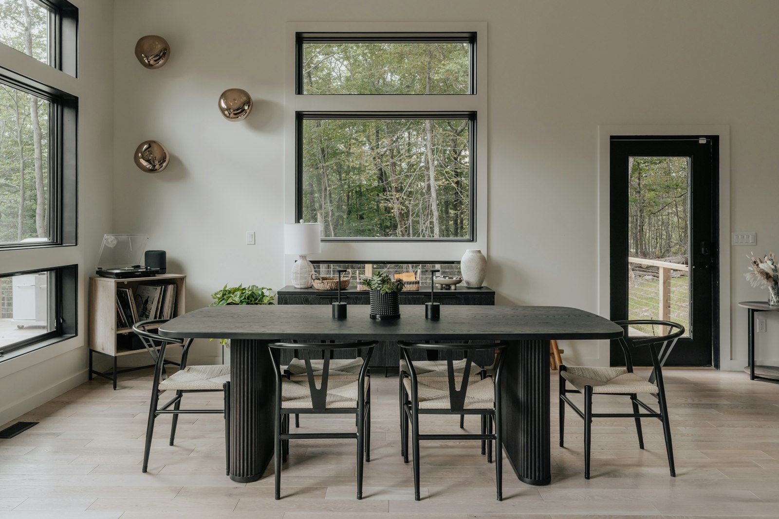The Open dining, in One Coat of Paint