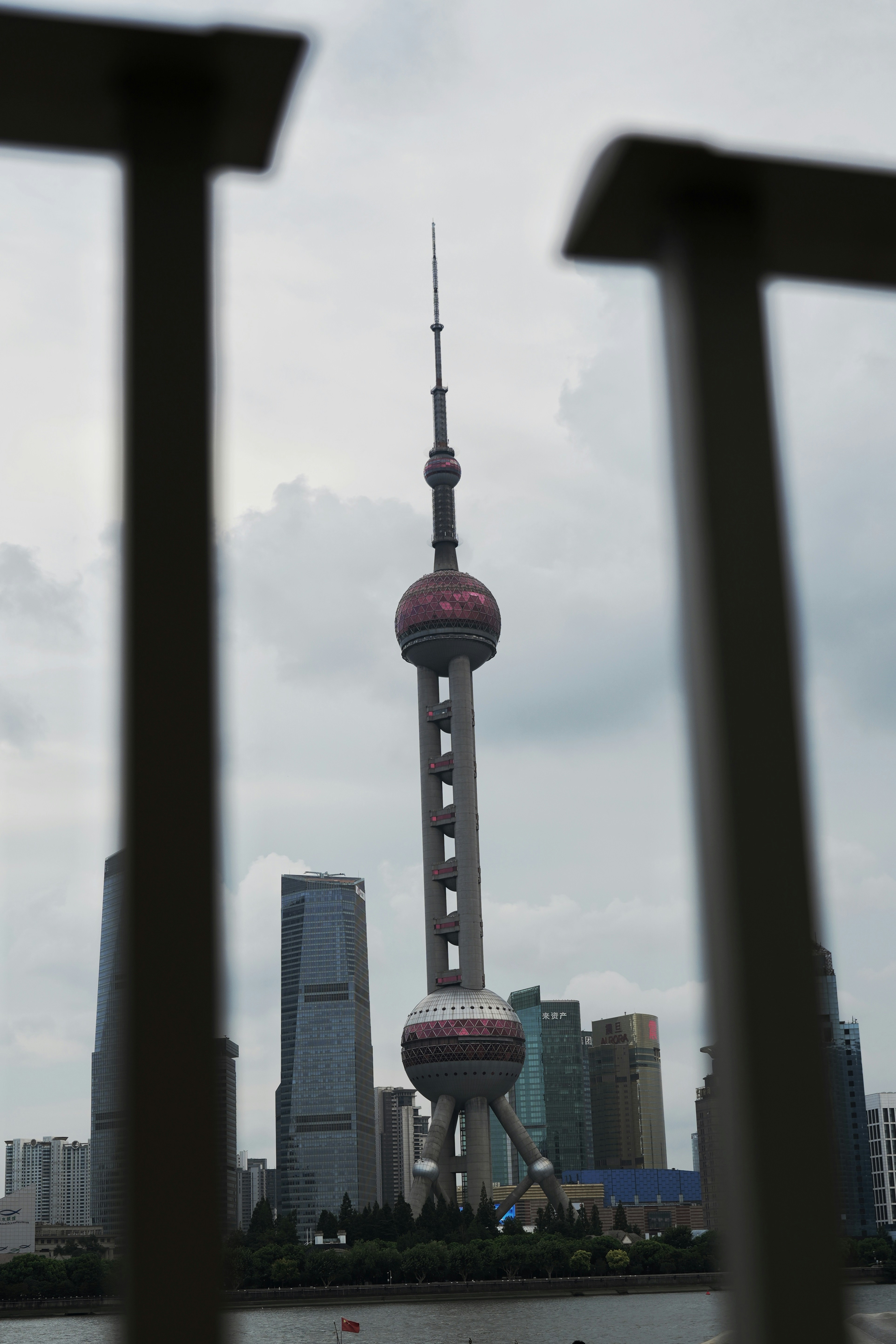 A view of a city from across a body of water