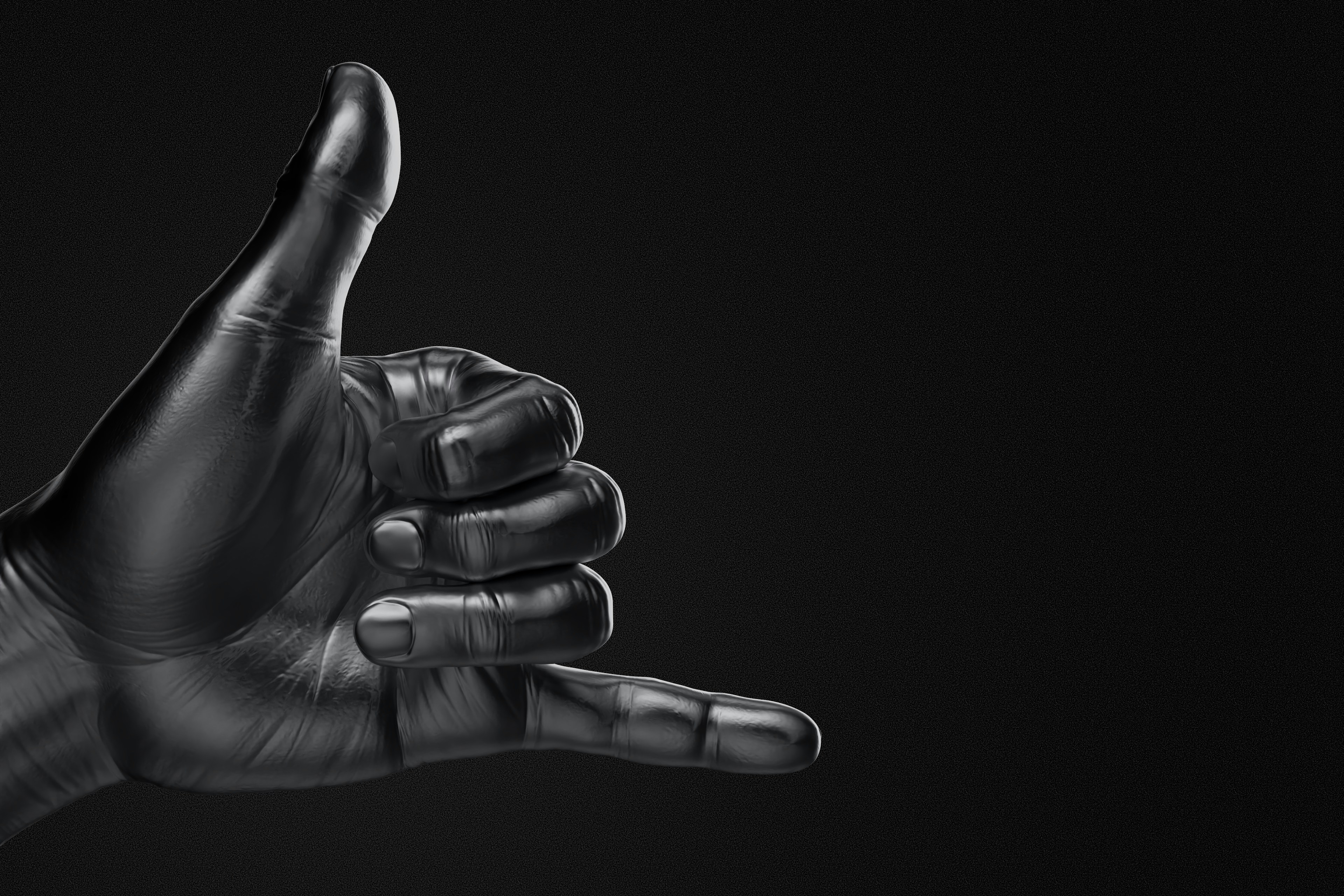 엄지손가락을 치켜세우는 손의 흑백 사진 사진 – Unsplash의 무료 사람의 이미지, image size:3000x2000