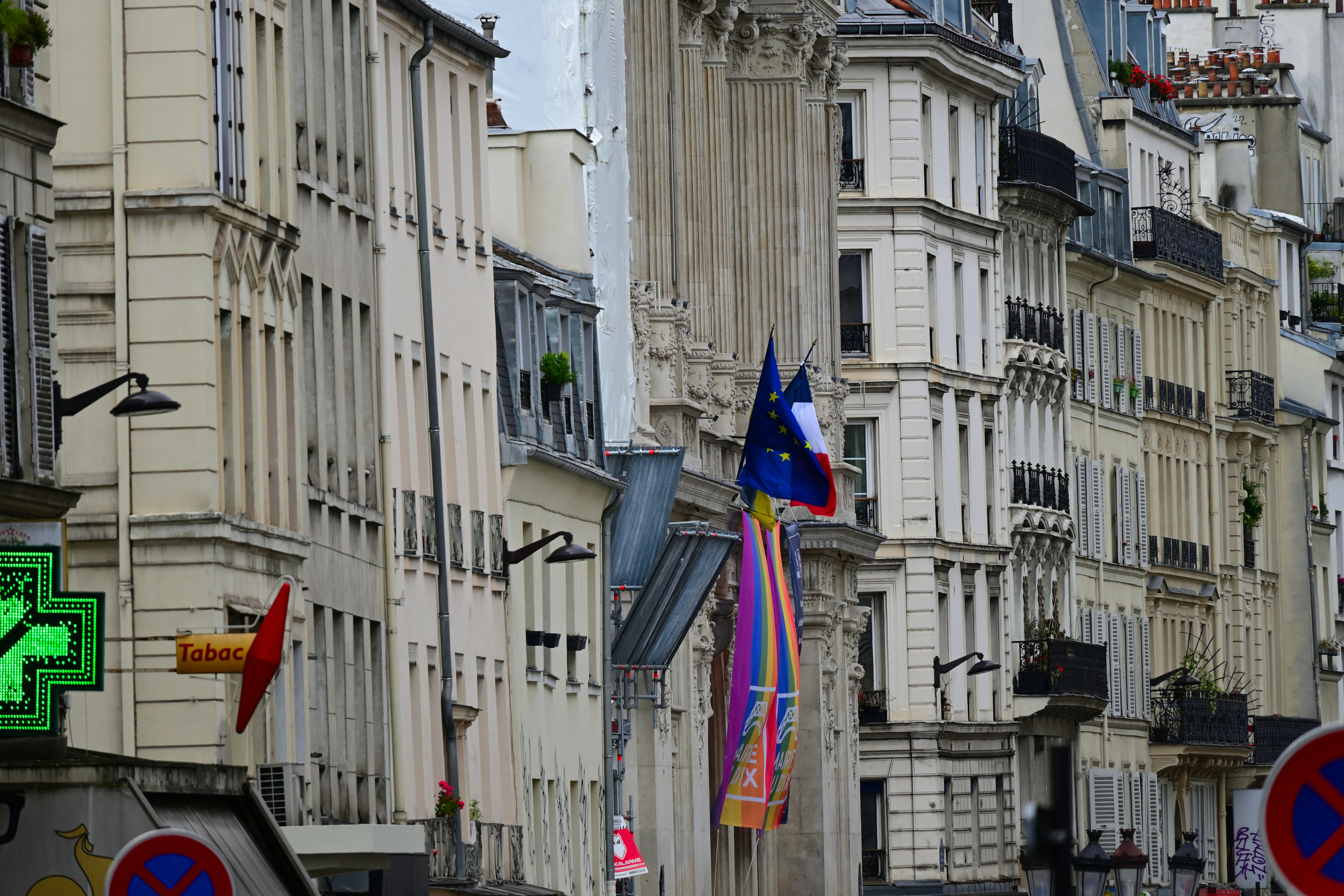 European city skyline