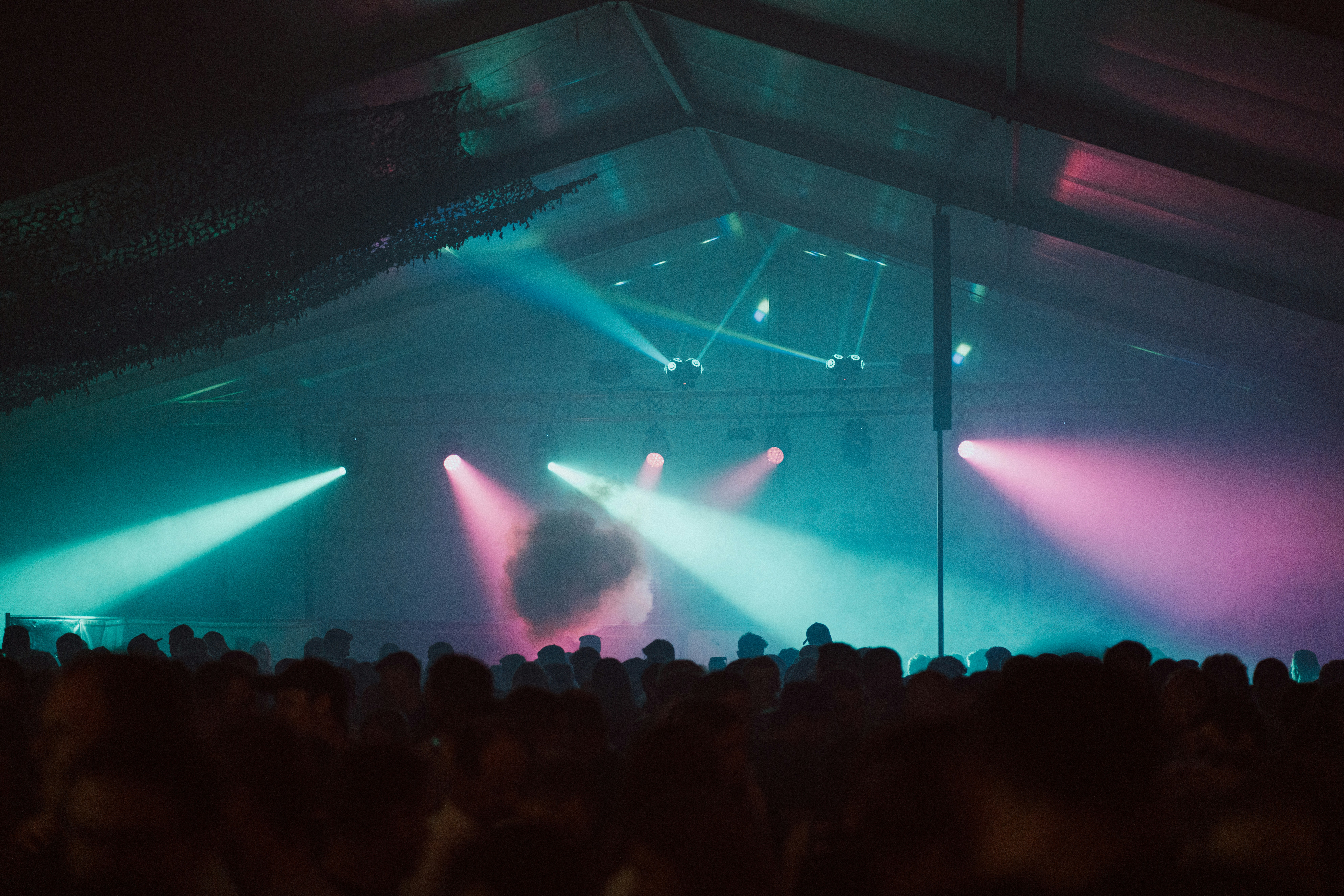 DJ performing at an outdoor event