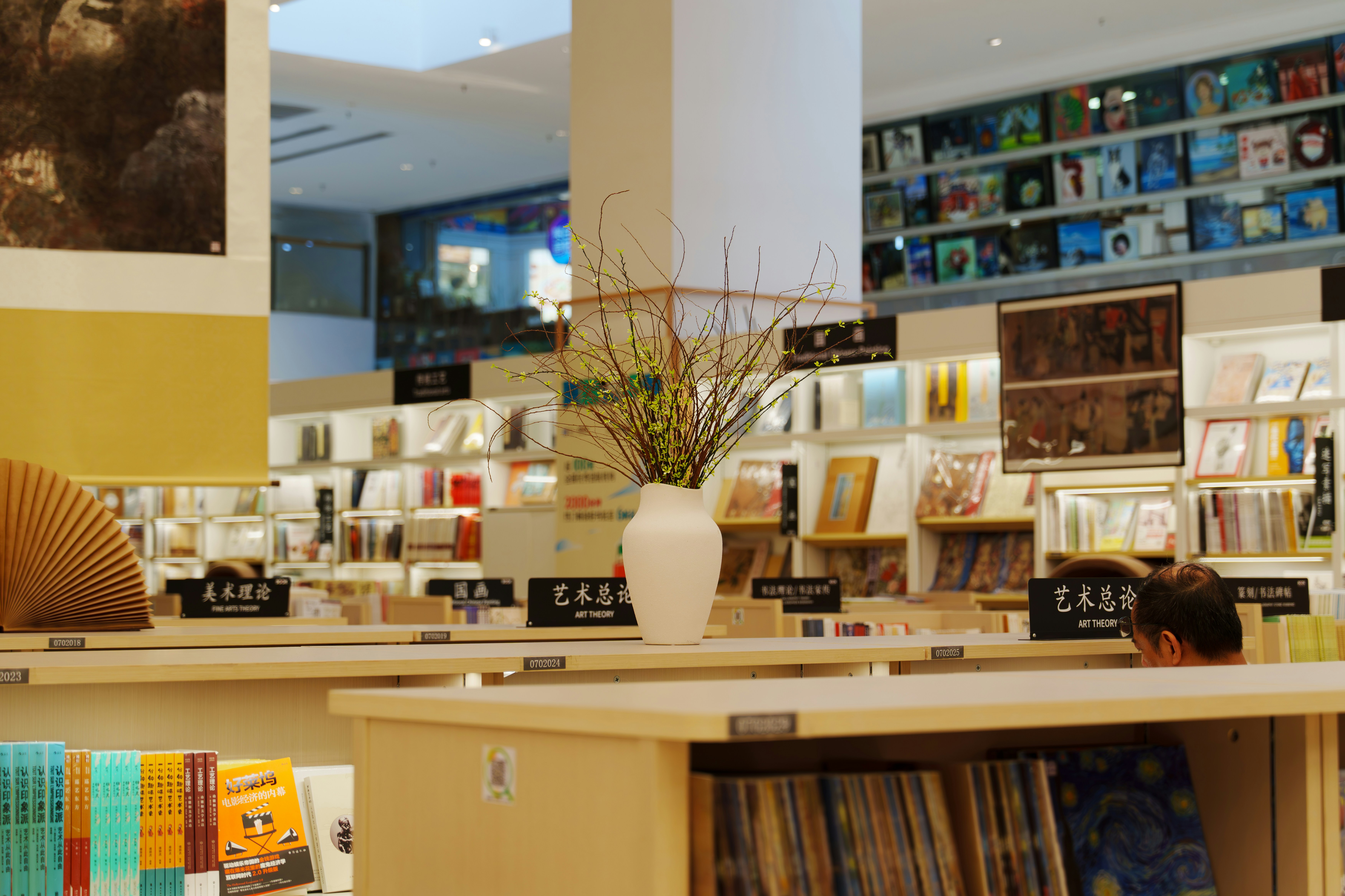 A book store filled with lots of books
