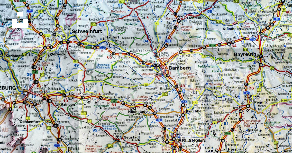 A large map of a city with roads photo – Free Chart Image on Unsplash