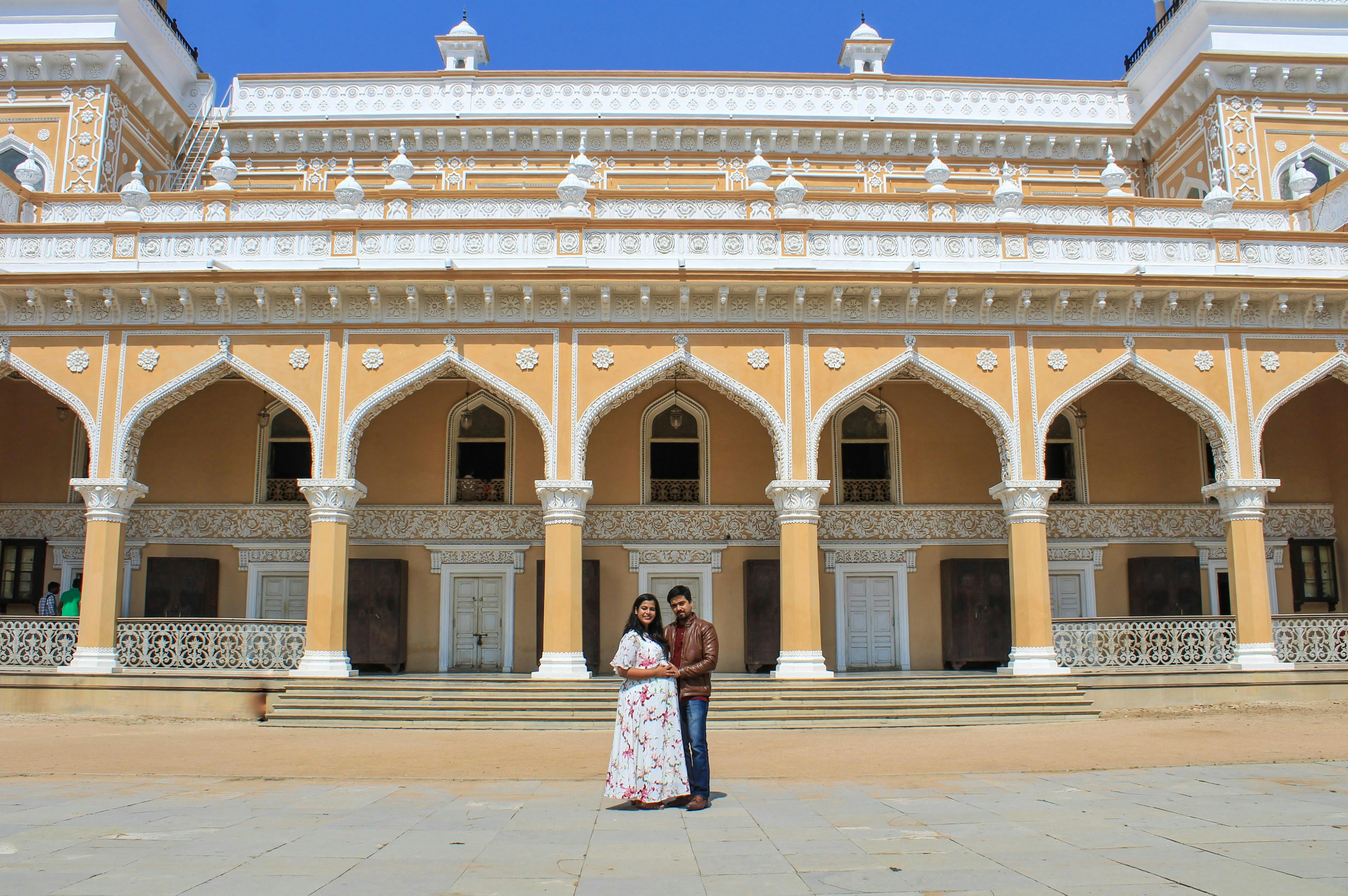 Couple maternity portrait