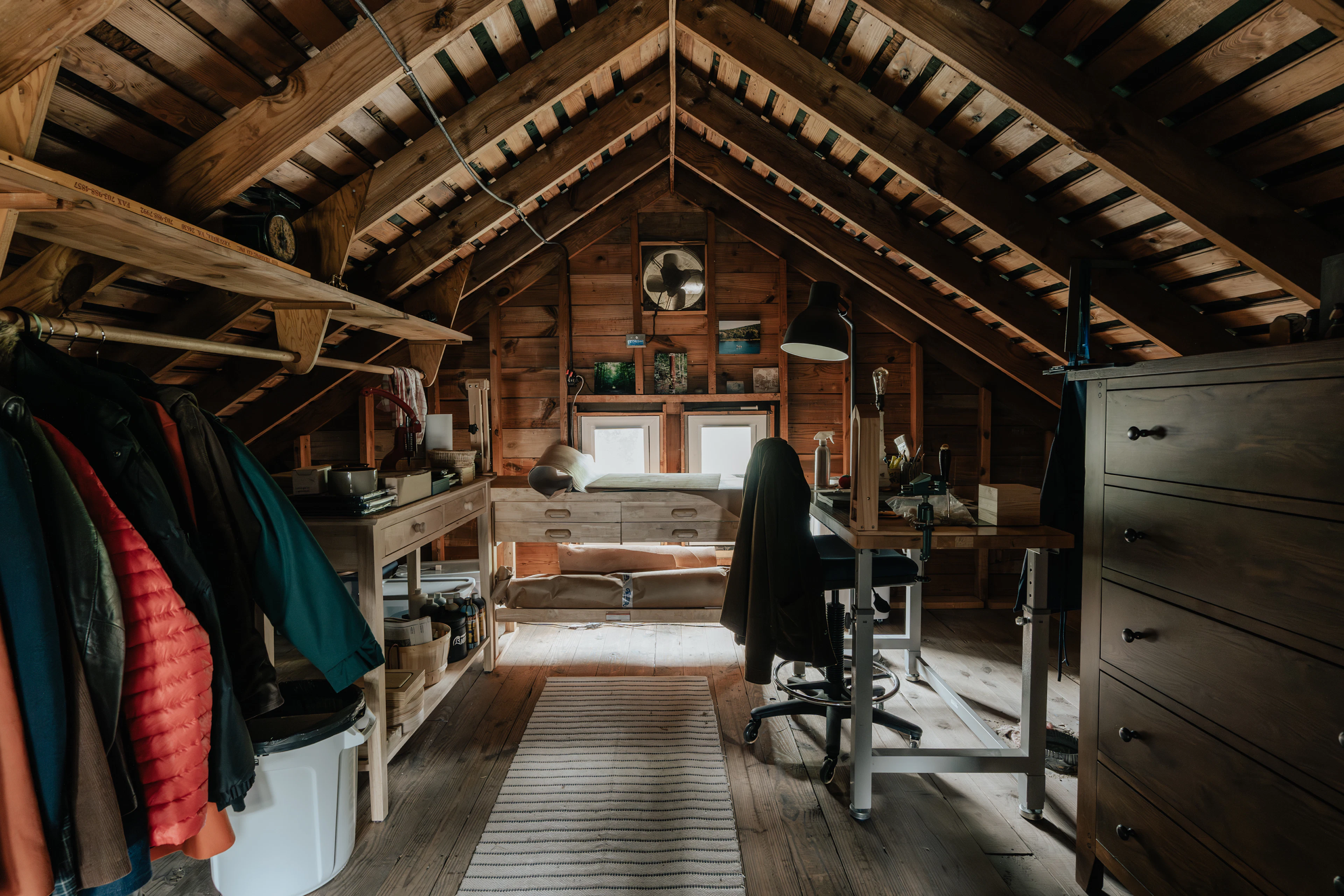 Attics restored to a clean, comfortable condition