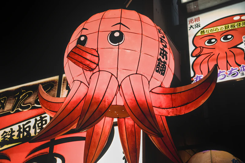Osaka street food