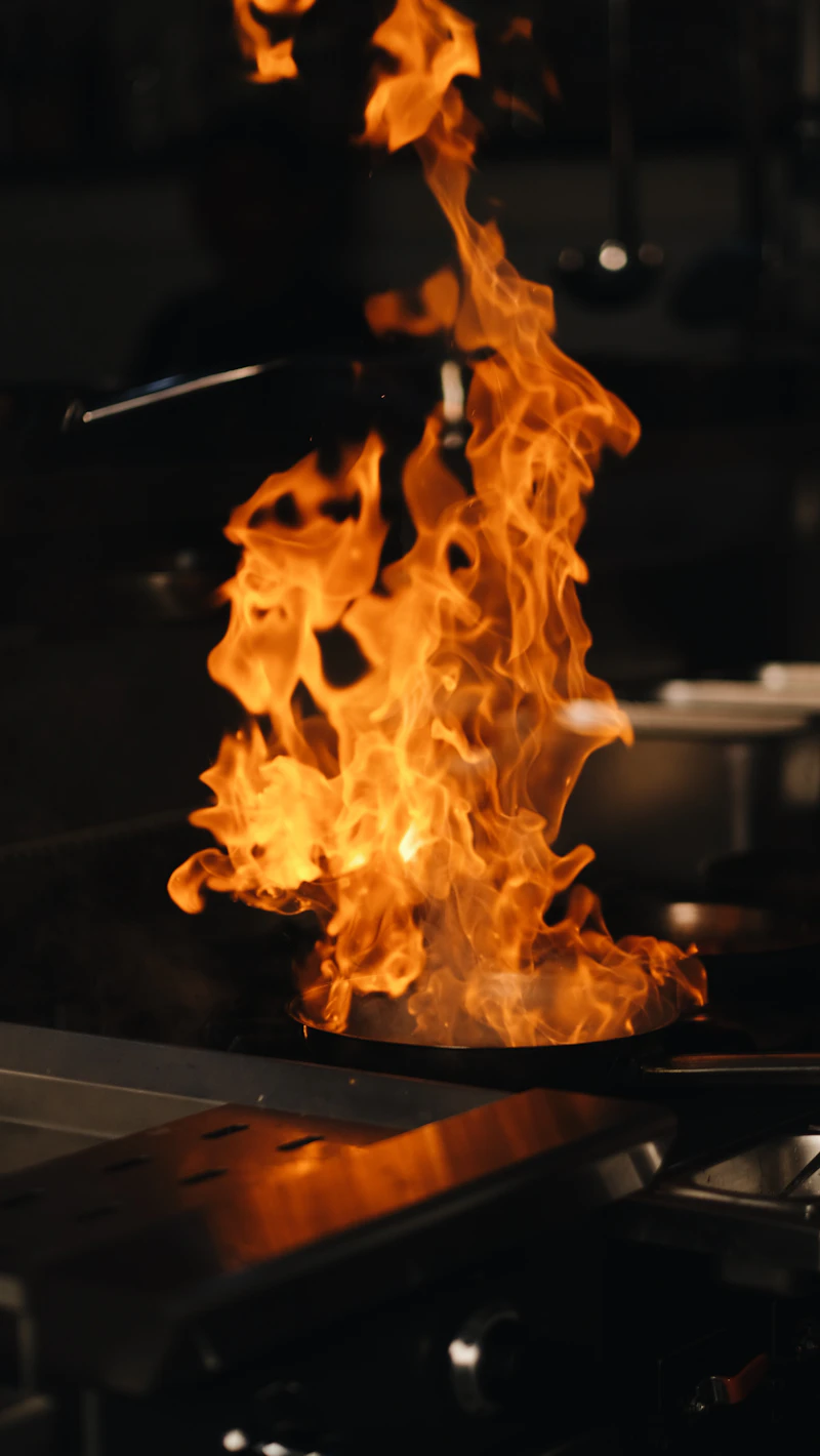 Flamberad rätt