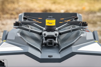 A close up of the front of a can - am outlander