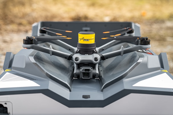 A close up of the front of a can - am outlander