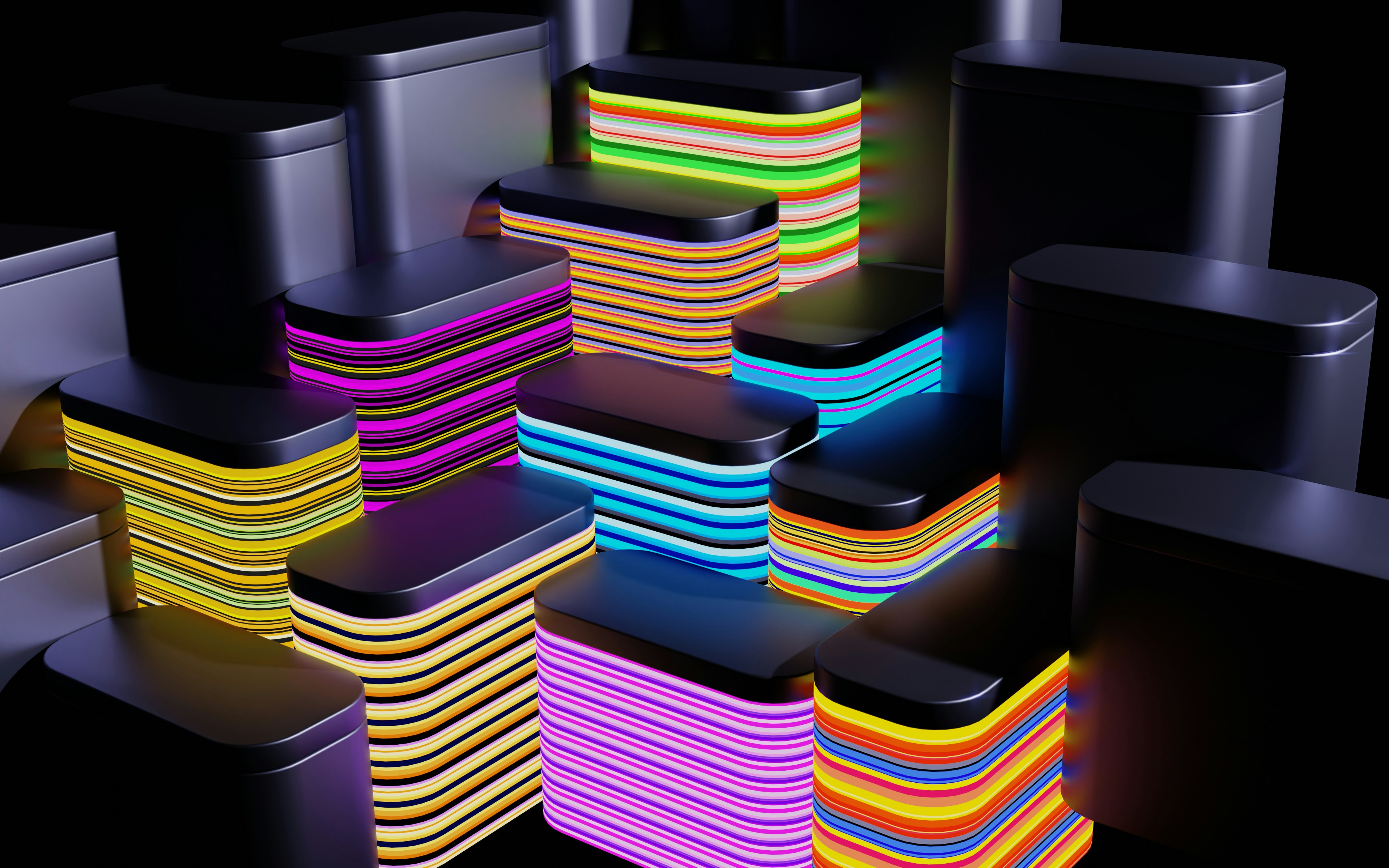 Futuristic AI book glow