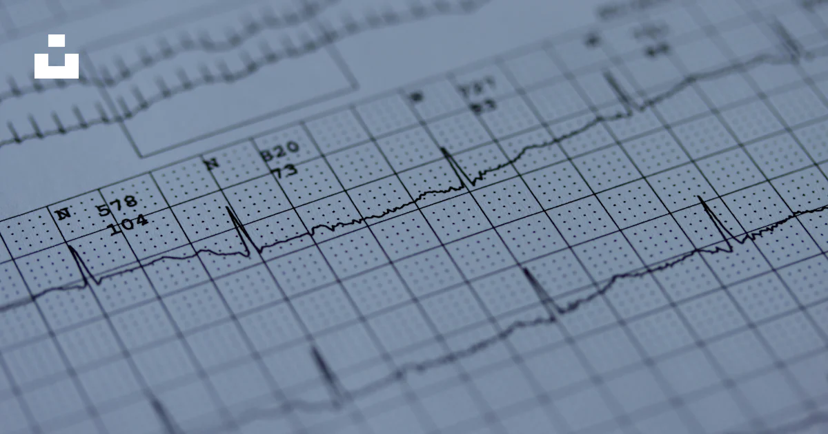A close up of a medical paper with a graph on it photo – Free ...