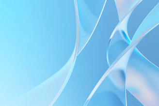 A blurry image of a blue and white background