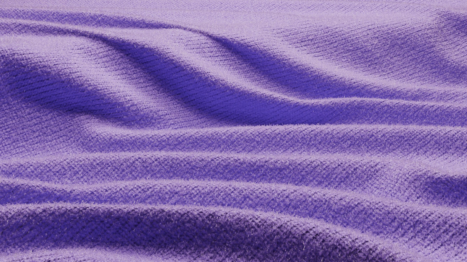 A close up view of a purple cloth