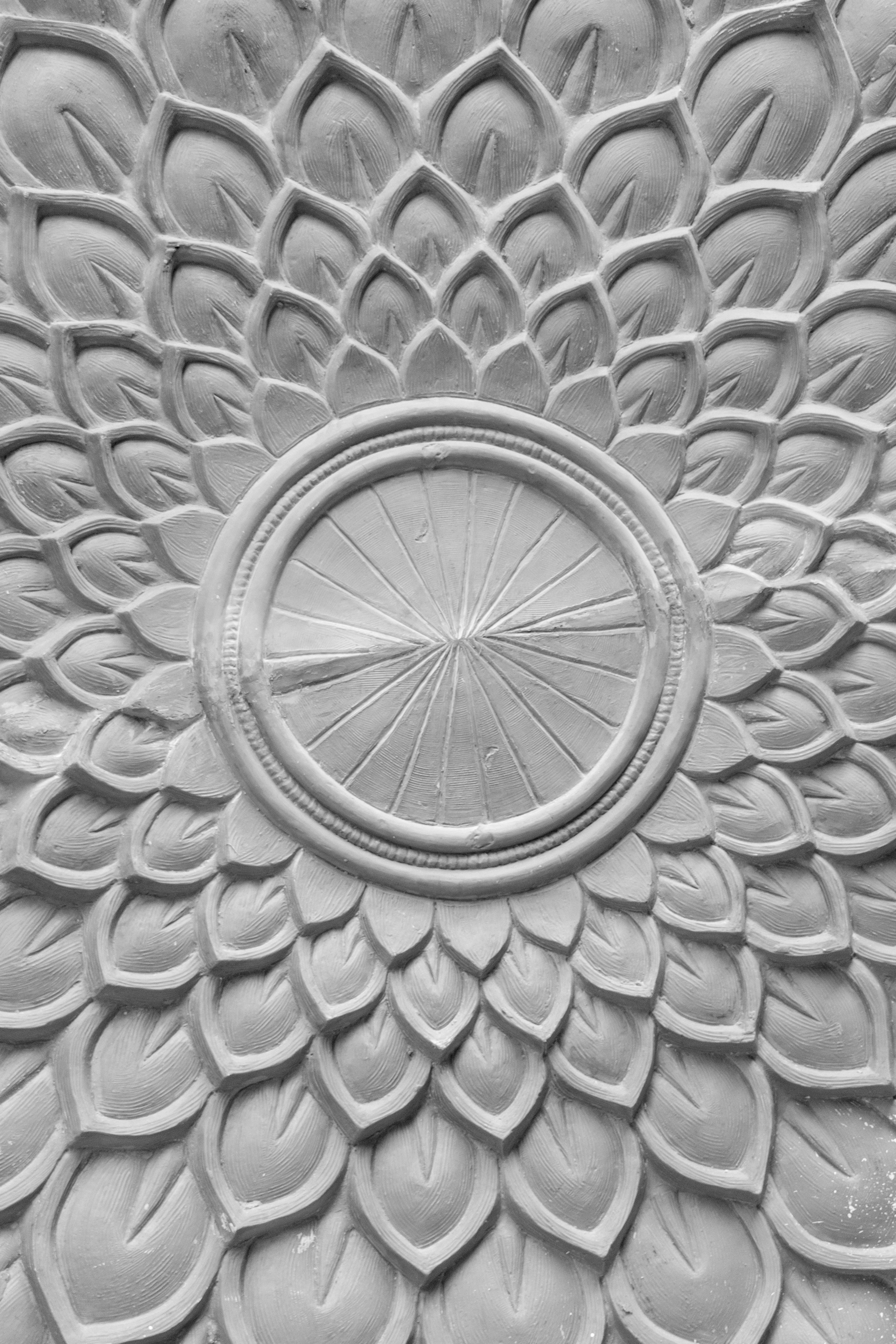 A close up view of a decorative object