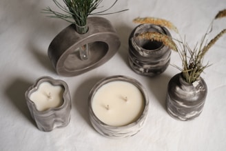 Designer scented Candles