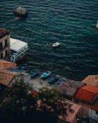 A view of a body of water with boats in it