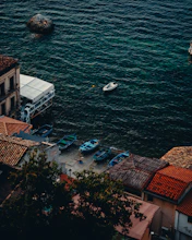 A view of a body of water with boats in it