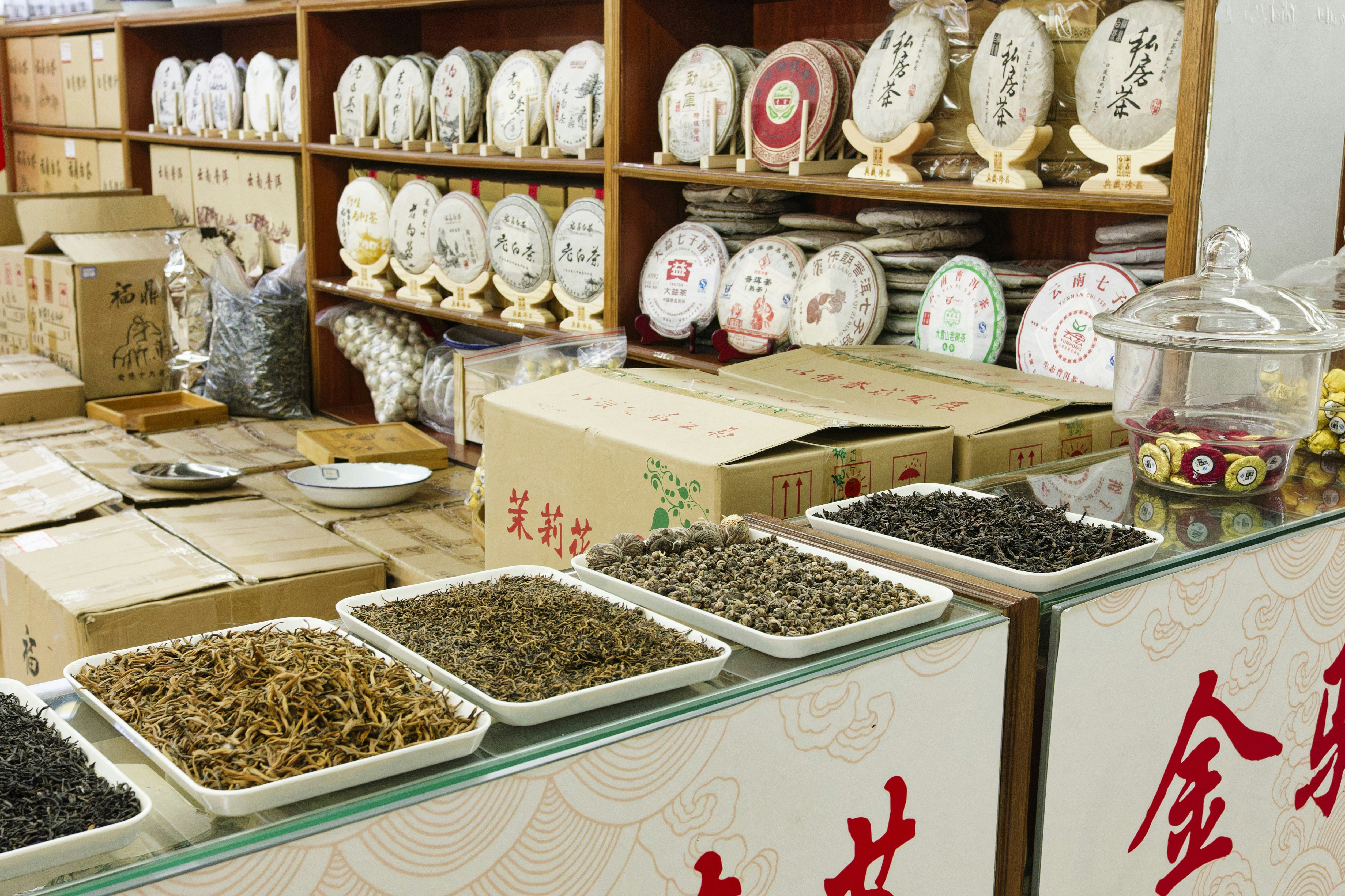 Herbal Tea Market Stall