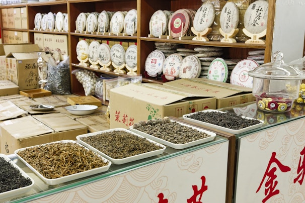 A store with a variety of items on display