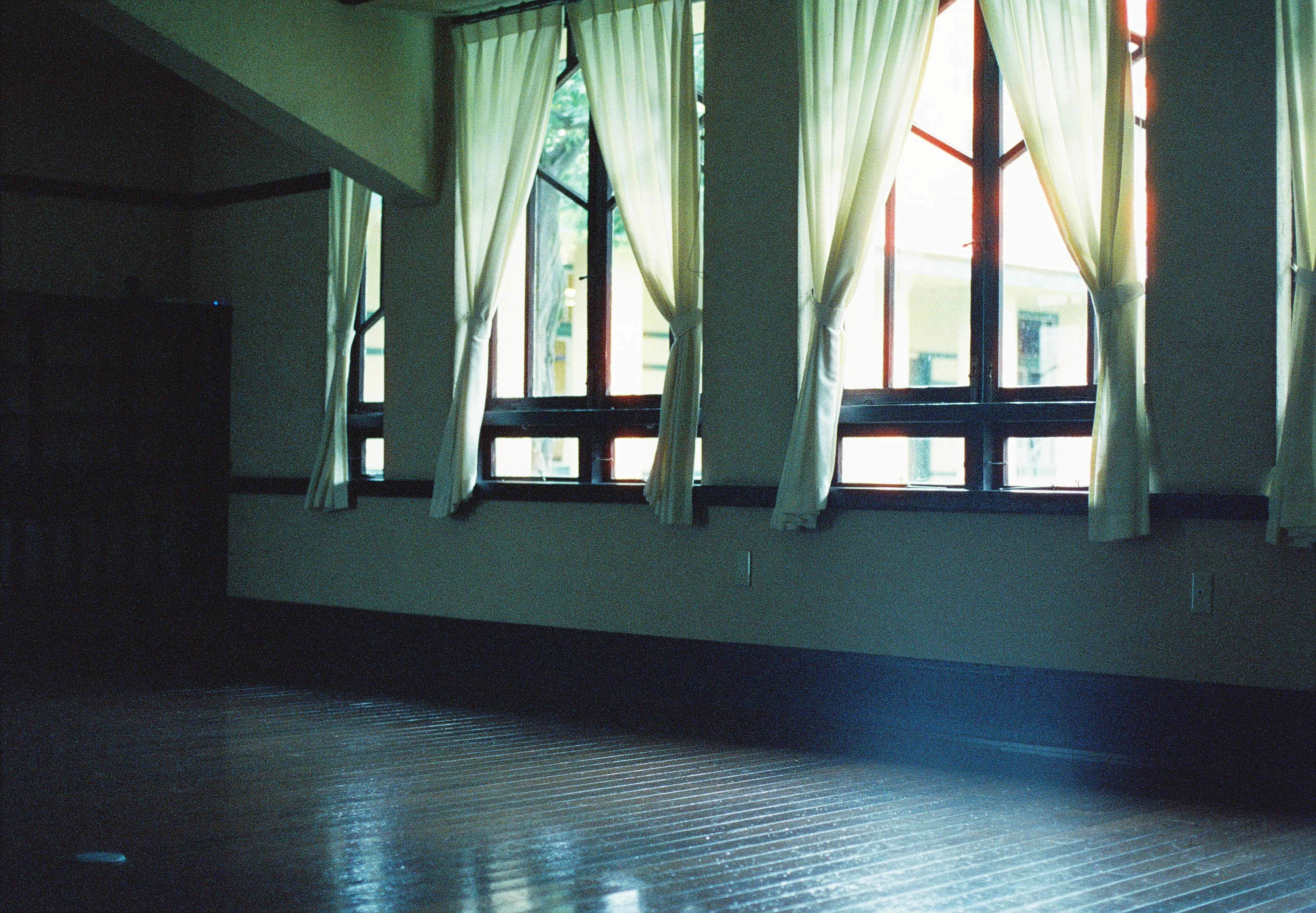 wooden floor studio