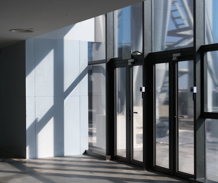 Ganzglasgeländer im Privathaus
