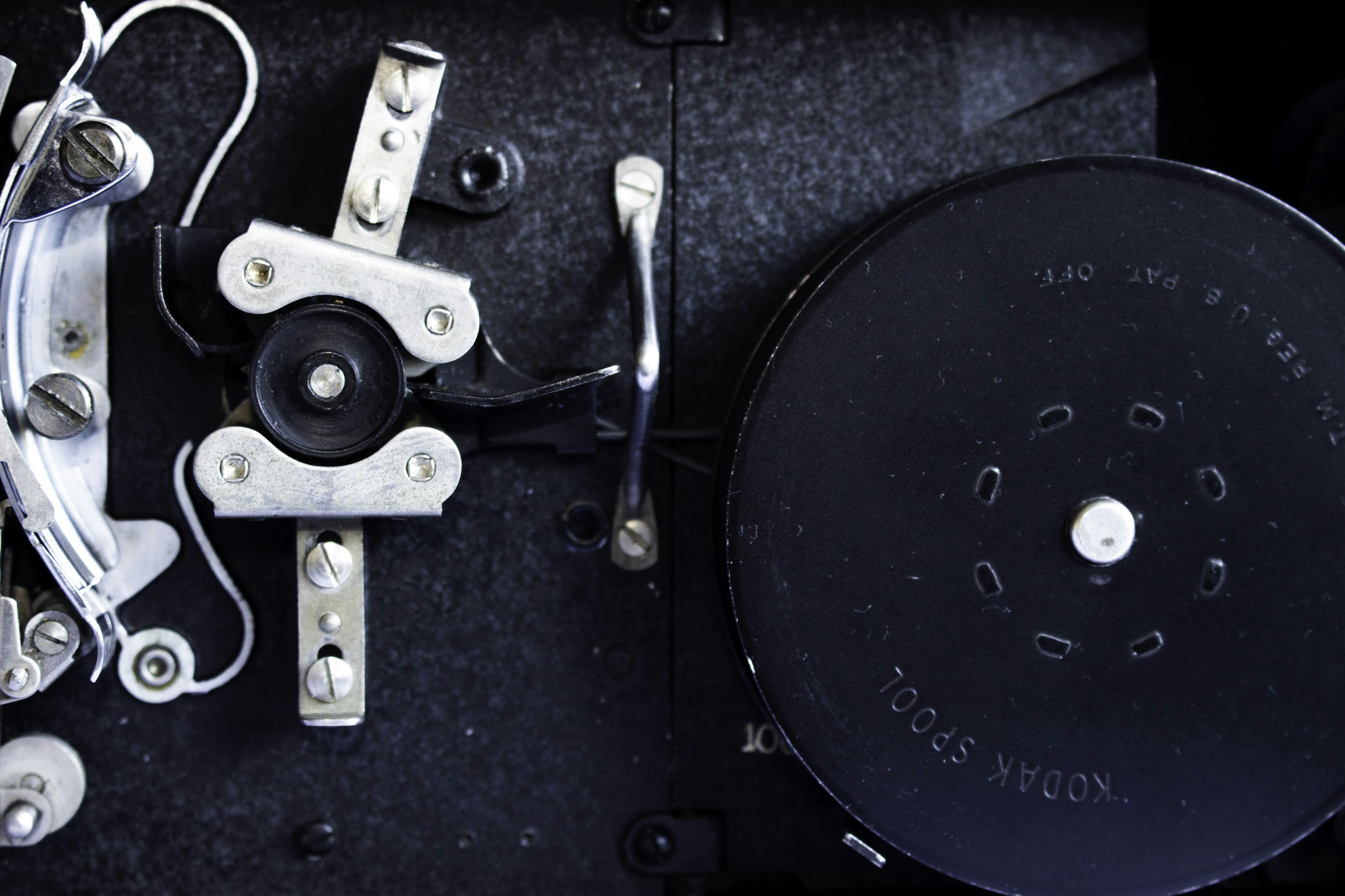 A close up of a machine with wires attached to it