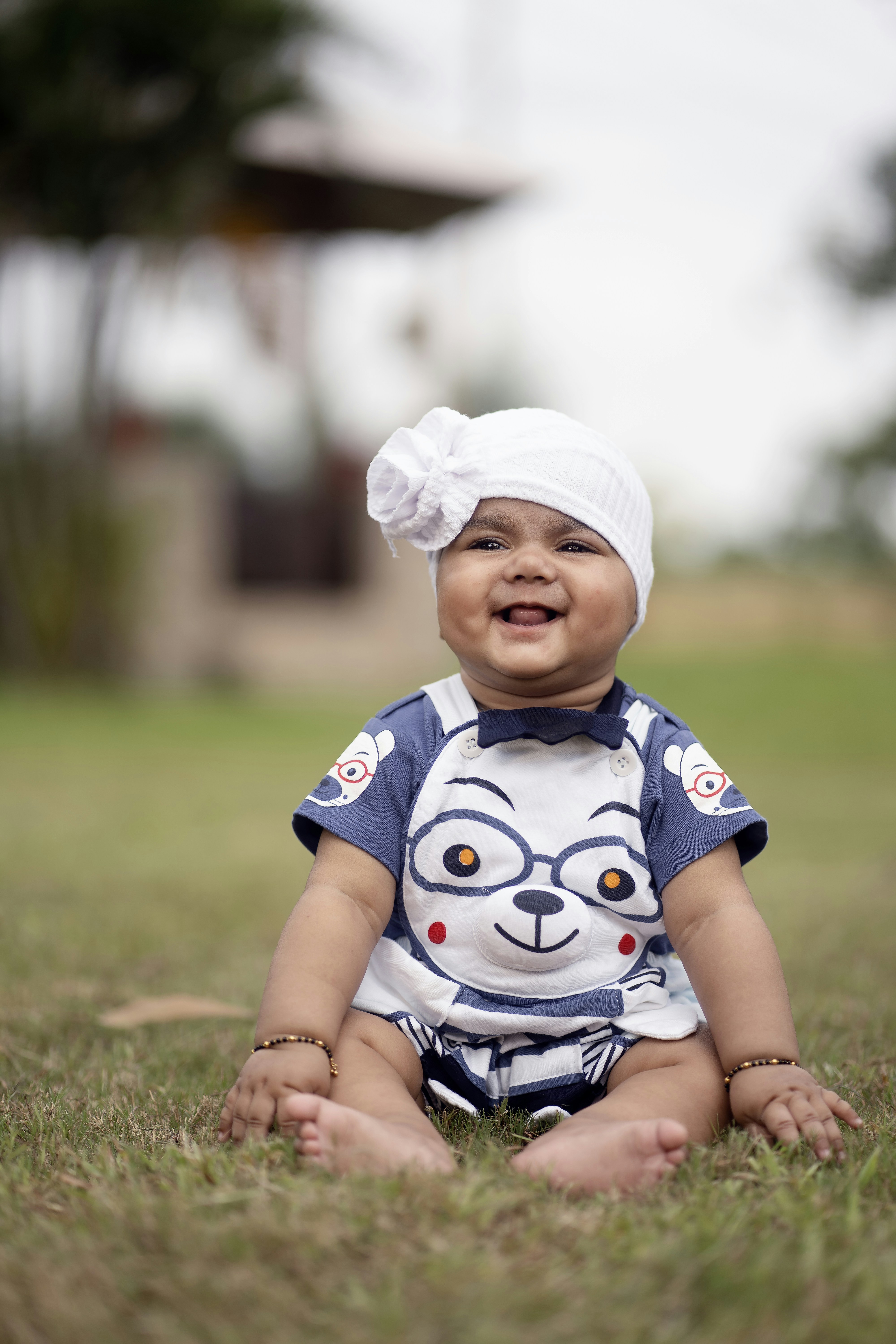 Beautiful Indian girl in red and gold traditional dress
