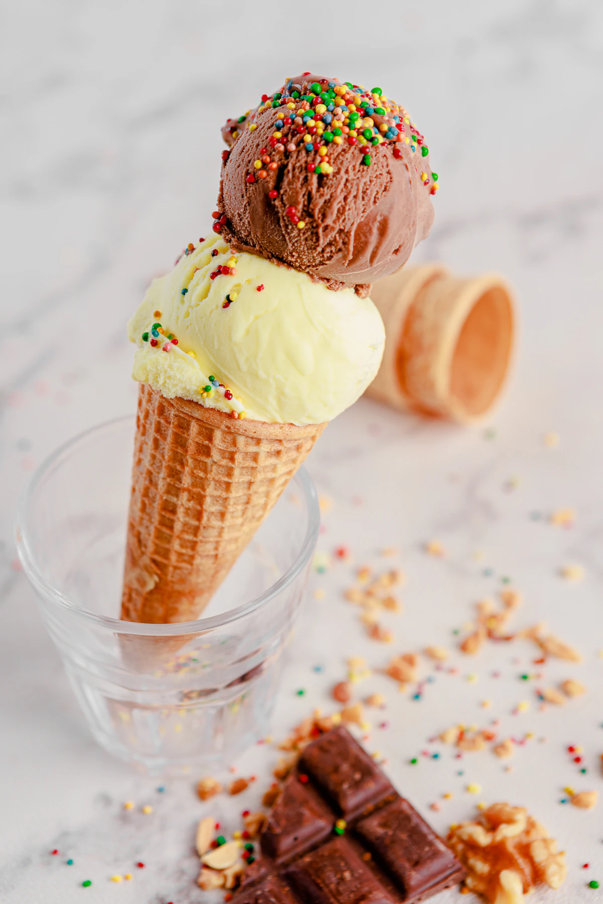 Eiswaffel als Platzhalterbild