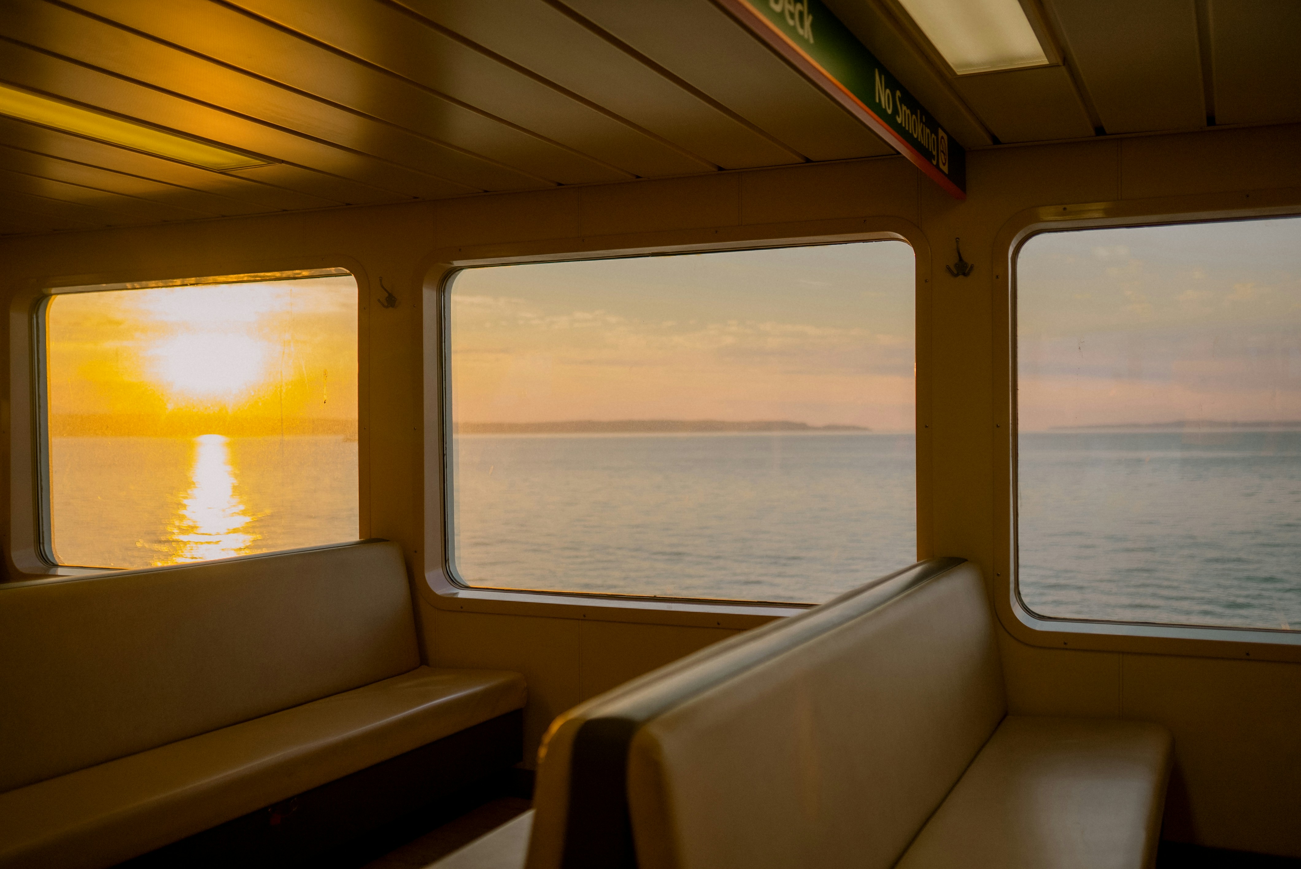 luxury yacht cockpit enclosure at sunset - Yacht cockpit enclosures