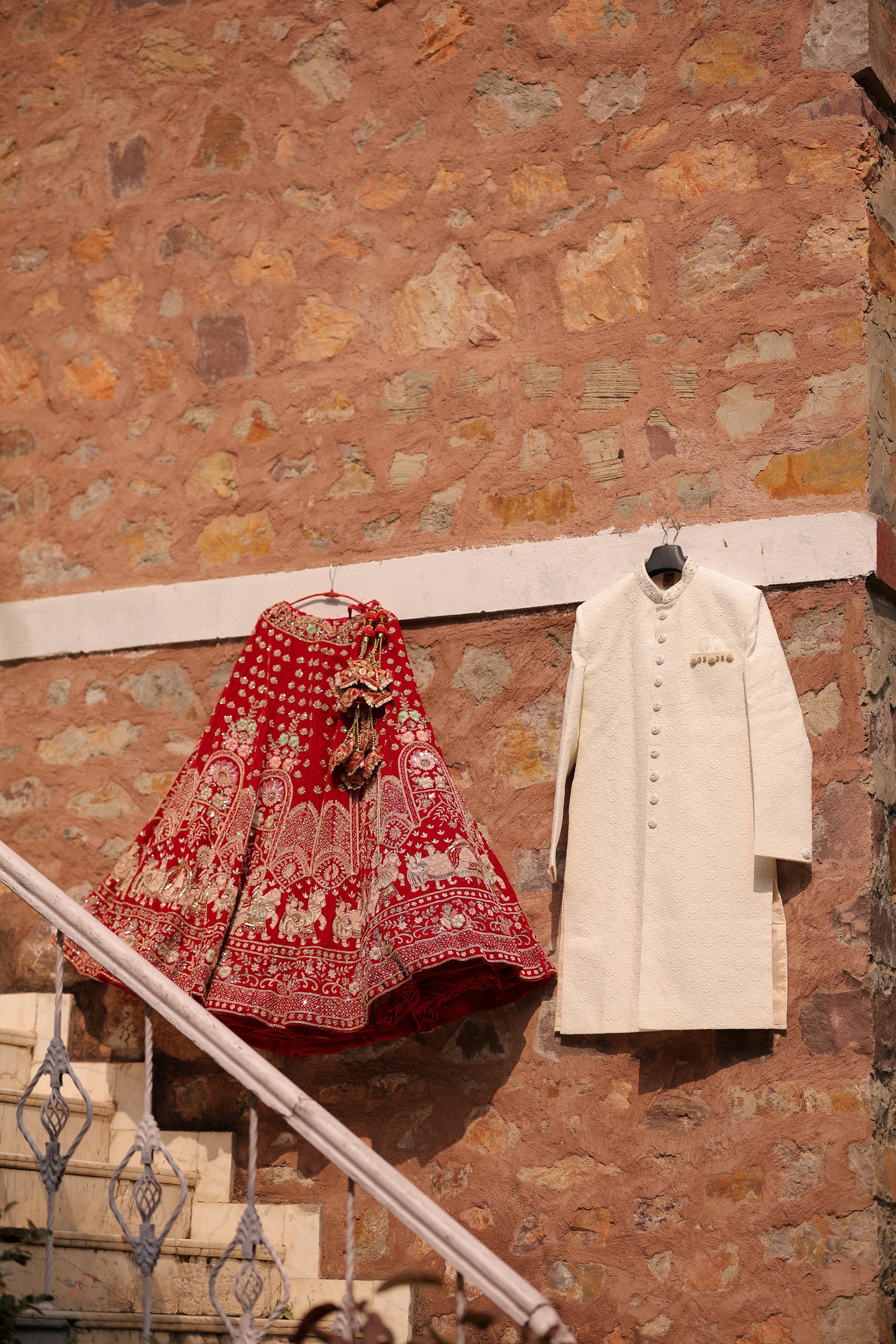 Crimson Red Bridal Lehenga