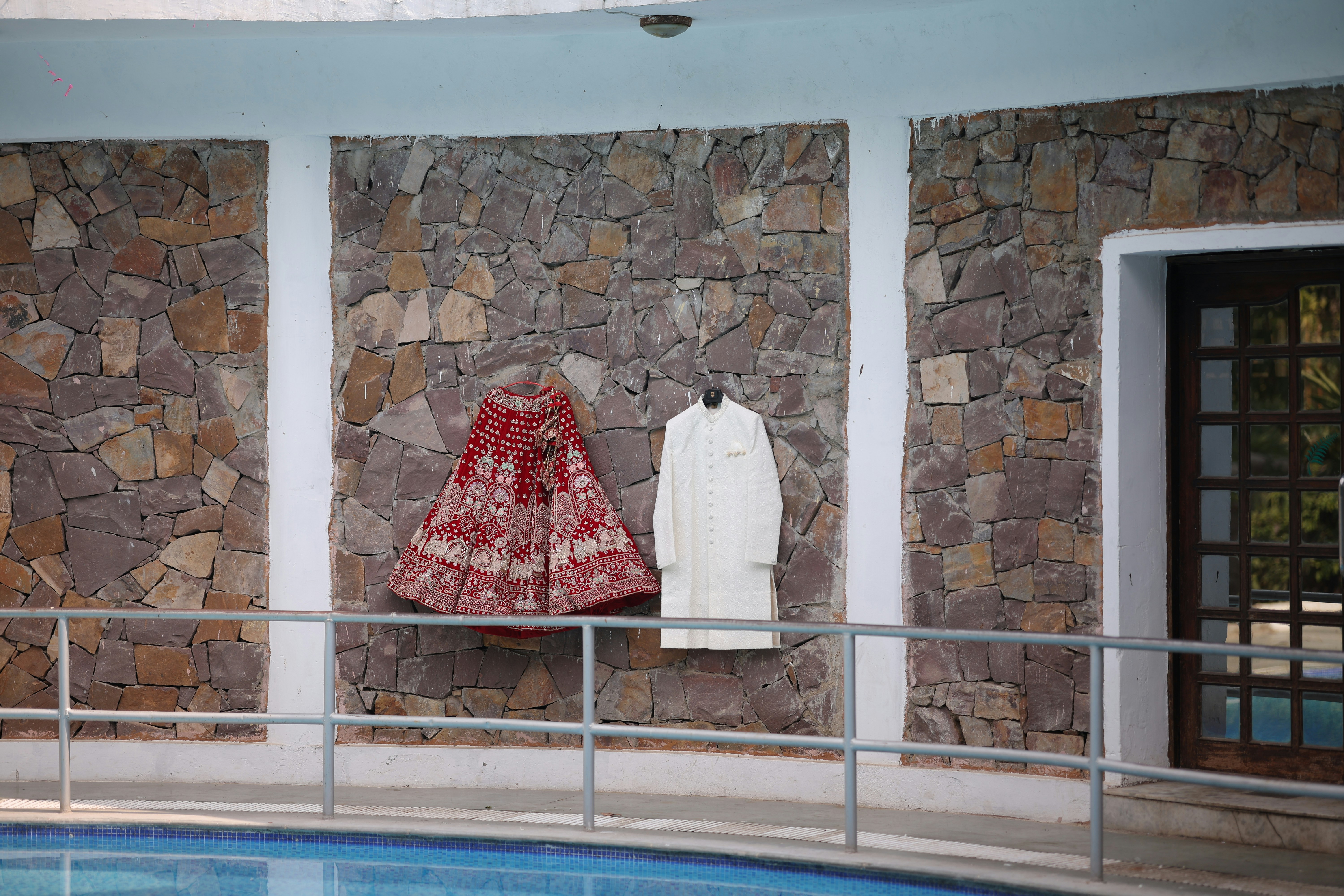 Bridal couple outfits