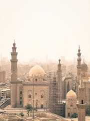 A view of a city with a lot of tall buildings