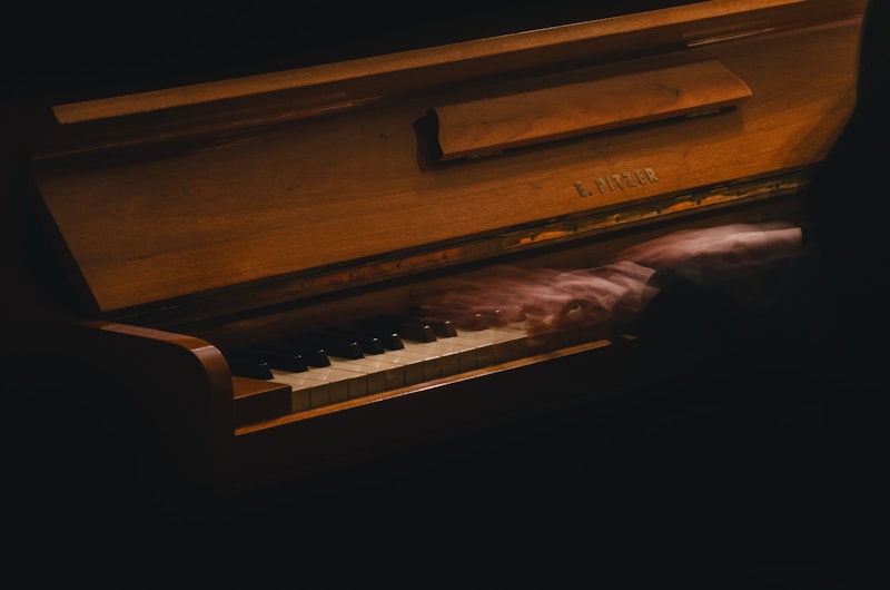 The Bösendorfer mid-recital