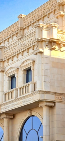 A building with a clock on the front of it